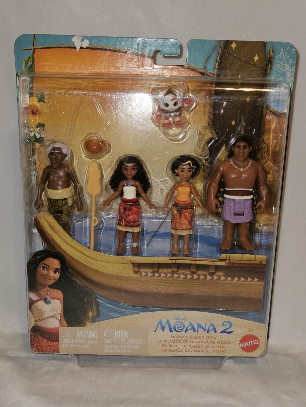 Disney Moana 2 Canoe Crew Playset (Ages 3+)